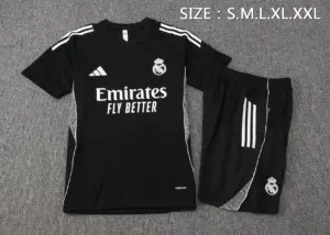 2526 Short Sleeve Real Madrid Black-Real Madrid