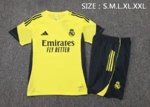 2526 Short Sleeve Real Madrid Yellow-Real Madri
