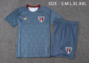 2526 Short Sleeve Sao Paulo Gray Inkjet-Sao Paulo