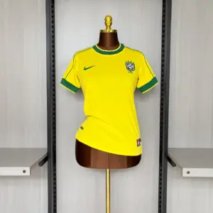 Retro 1998 Brazil Home Jersey S–XXL
