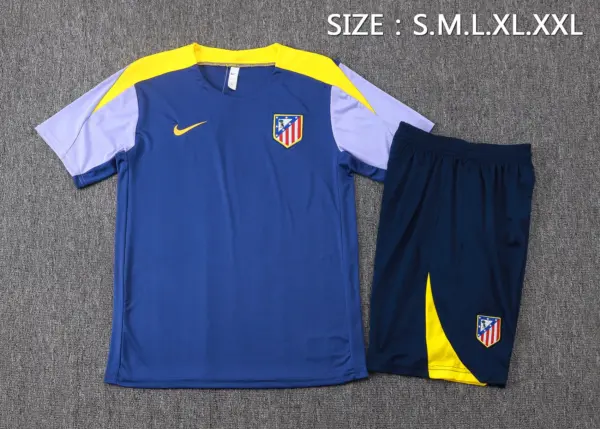 2526 short-sleeved Atletico Madrid light green--Atletico Madrid