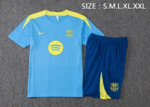 2526 short-sleeved Barcelona light blue-Barcelona
