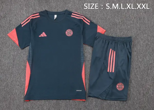2526 short-sleeved Bayern dark gray-Bayern Munich