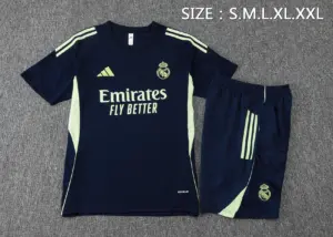2526 short-sleeved Real Madrid cyan-Real Madri