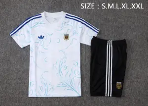 2627 Short Sleeve Argentina White Inkjet-Argentina