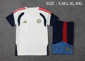 2627 Short Sleeve Bayern Beige-Bayern Munich