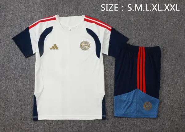 2627 Short Sleeve Bayern Beige-Bayern Munich