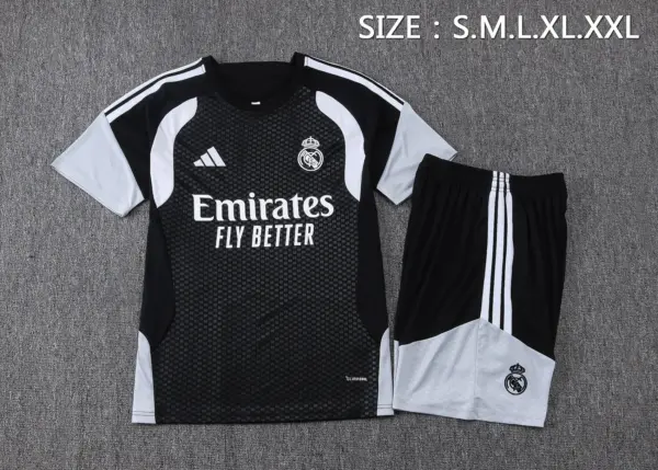 2627 Short Sleeve Real Madrid Black-Real Madri