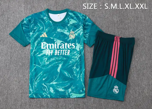 2627 Short Sleeve Real Madrid Dark Green Inkjet-Real Madri