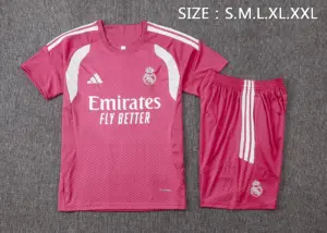 2627 Short Sleeve Real Madrid Pink-Real Madri