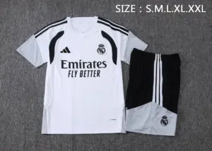 2627 Short Sleeve Real Madrid White-Real Madri