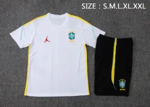 2627 short-sleeved Brazilian white-Brazil