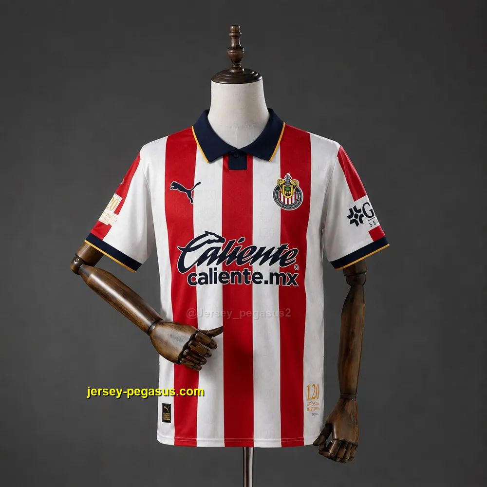 Chivas Guadalajara 26-27 120 Aniversario Jersey Chivas Guadalajara 26-27 120 Aniversario Jersey