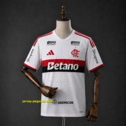 Flamengo 26-27 Away Jersey (Version with Sponsor Logos)
